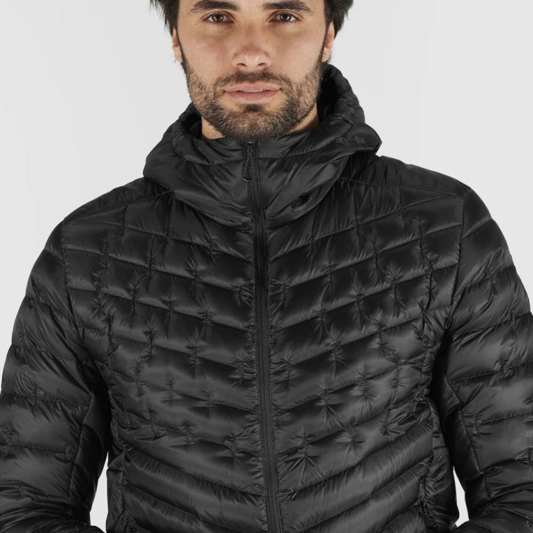 Chaquetas Aislantes Salomon Outline Down Hombre Negros | MX YSKX401